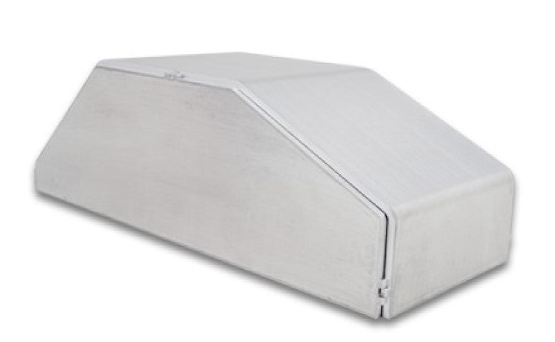 Vibrant I/C End Tank 4in Wide 9.85in Long 3.25in Tall Use w/ Horizontal I/C Core 12837 - 5052 Alum - awdtuningtx