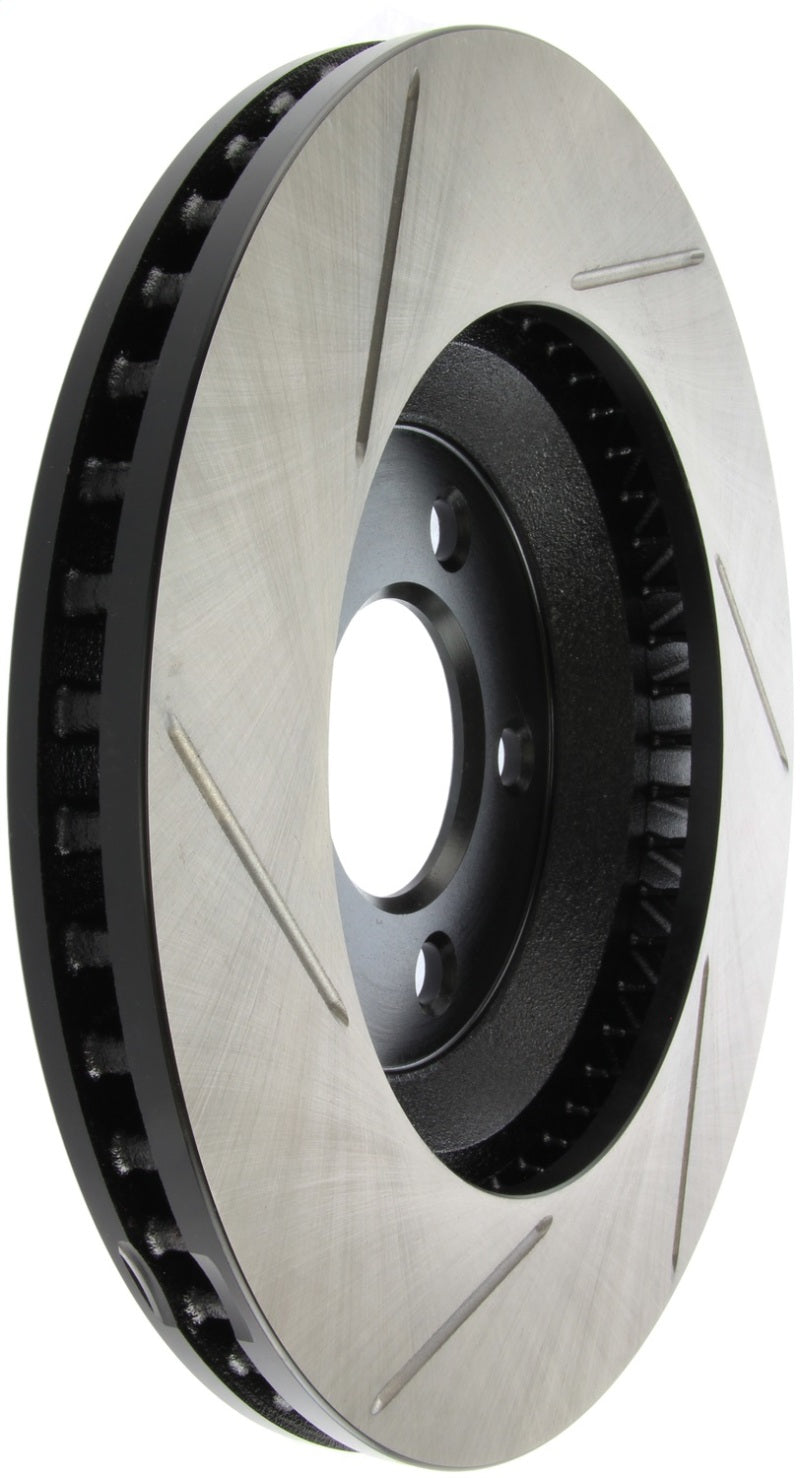 StopTech Power Slot 05-10 Mustang GT V8-4.6L Front Left Slotted Rotor - awdtuningtx