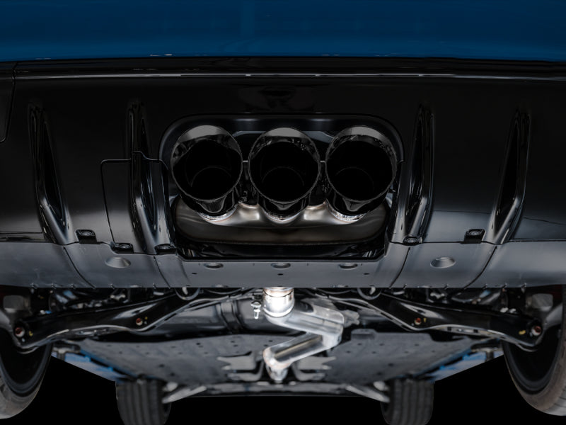 AWE Tuning 2023 Honda Civic Type R FL5 Touring Edition Exhaust w/ Triple Diamond Black Tips - awdtuningtx