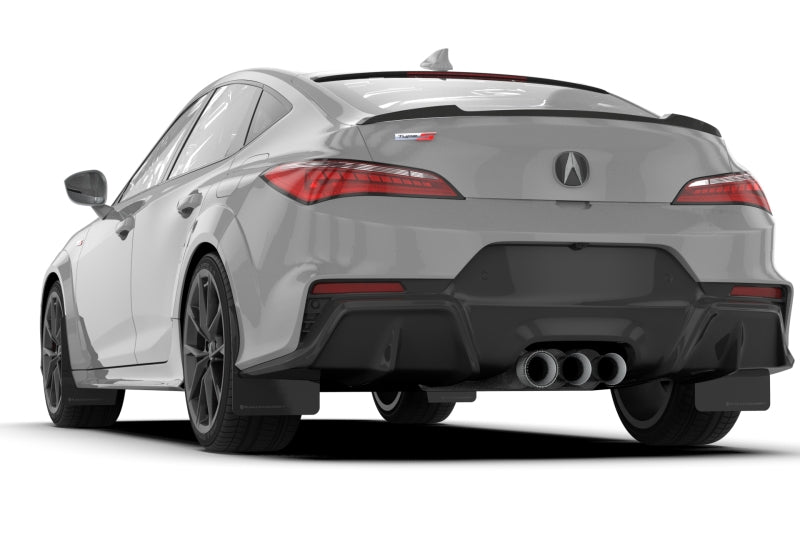 Rally Armor 23-24 Acura Integra Type S Black Mud Flap w/ Dark Grey Logo - awdtuningtx