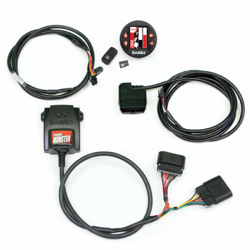 Banks Power Pedal Monster Kit w/iDash 1.8 DataMonster - TE Connectivity MT2 - 6 Way - awdtuningtx