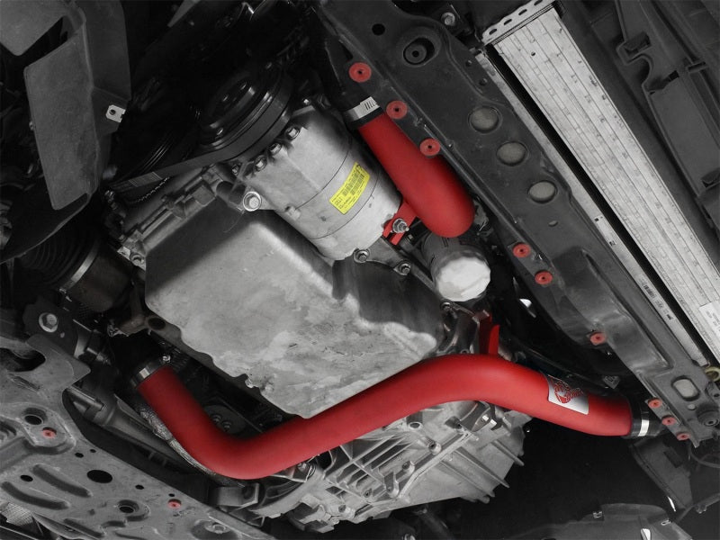 aFe BladeRunner 2.5in Red Intercooler Tubes Hot and Cold Side 12-16 Ford Focus ST 2.0L (t) - awdtuningtx