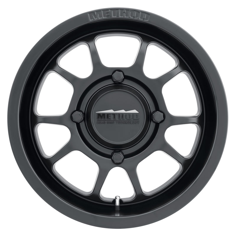 Method MR409 Bead Grip 15x10 / 5+5/0mm Offset / 4x136 / 106.25mm CB Matte Black Wheel - awdtuningtx