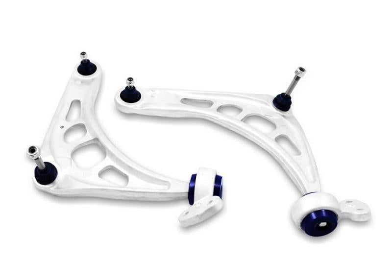 SuperPro 2000 BMW 323Ci Base Front Alloy Lower Control Arm Set (+Caster) - awdtuningtx