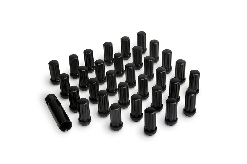 ICON Alloys Lug Nut Kit Black - 14x1.5 - 32 Lug Nuts w/ Key - awdtuningtx