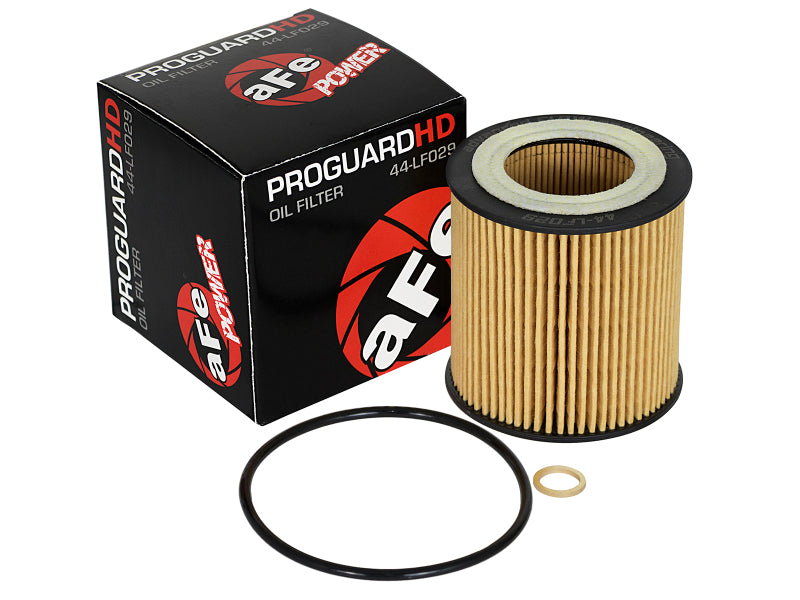 aFe Pro GUARD D2 Oil Filter 06-19 BMW Gas Cars L6-3.0T N54/55 - 4 Pack - awdtuningtx