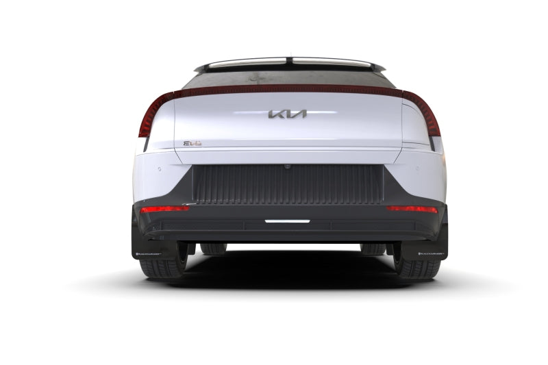 Rally Armor 22-23 Kia EV6 Black UR Mud Flap Red Logo - awdtuningtx