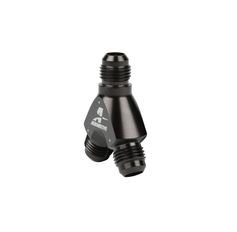 Aeromotive Y-Block - AN-06 - 2x AN-06 - awdtuningtx