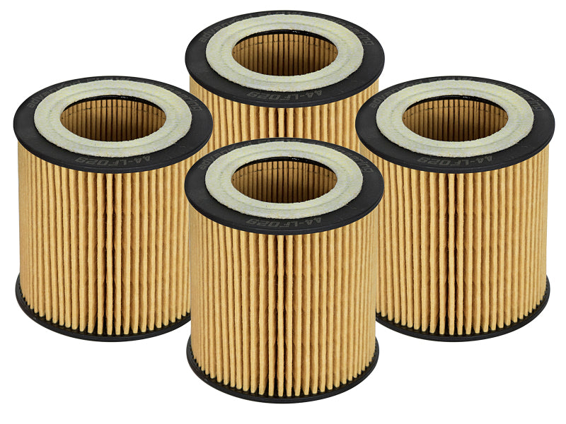 aFe Pro GUARD D2 Oil Filter 06-19 BMW Gas Cars L6-3.0T N54/55 - 4 Pack - awdtuningtx