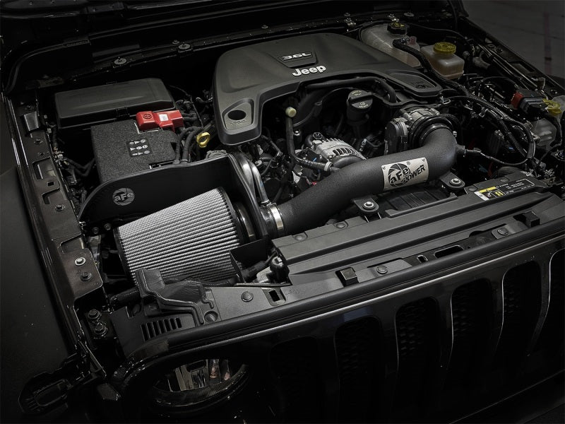 aFe Magnum FORCE Stage-2 XP Pro DRY S Cold Air Intake System 2018+ Jeep Wrangler (JL) V6 3.6L - awdtuningtx