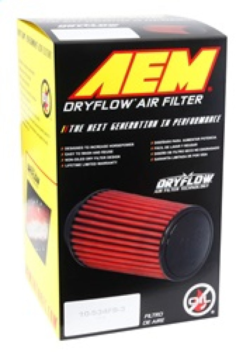 AEM DryFlow Air Filter AIR FILTER KIT 4.5in X 9in DRYFLOW - awdtuningtx