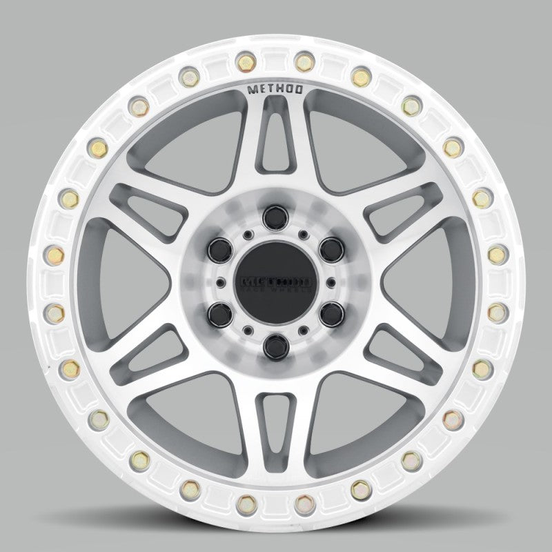 Method MR106 Beadlock 17x9 -44mm Offset 5x5 71.5mm CB Machined/Clear Coat w/BH-H24125 Wheel - awdtuningtx