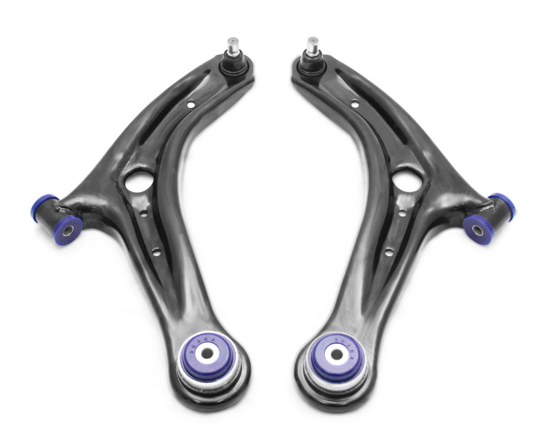 SuperPro Ford Fiesta/Mazda2 Front LCA Set - awdtuningtx