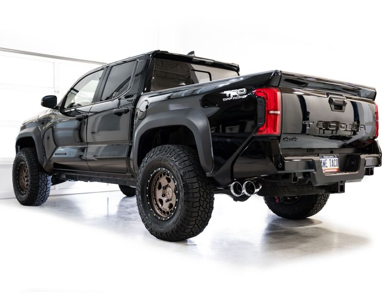 AWE Exhaust for 4th Gen Toyota Tacoma Dual Chrome Silver Tips - awdtuningtx