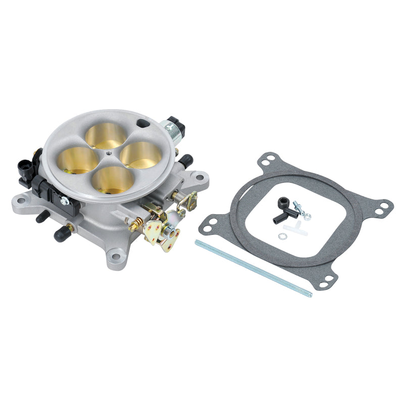 Edelbrock Throttle Body Victor EFI 4-Barrel 4150 Style Flange 1.75In Bores Die Cast - awdtuningtx