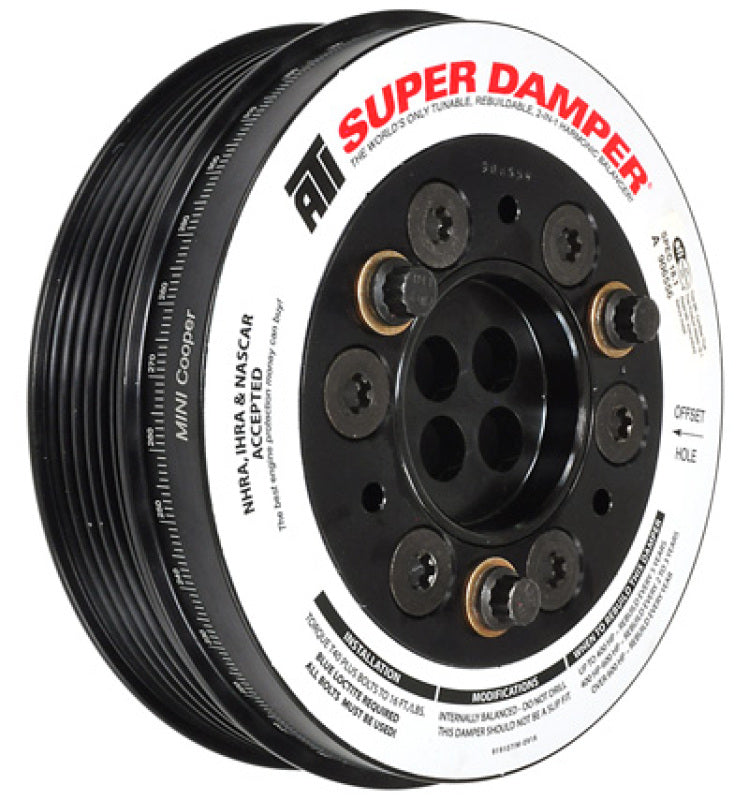 ATI Damper - Alum - Mini Cooper - B46/B48 - 3 Ring - awdtuningtx