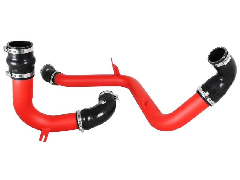 aFe BladeRunner 2.5in Red Intercooler Tubes Hot and Cold Side 12-16 Ford Focus ST 2.0L (t) - awdtuningtx
