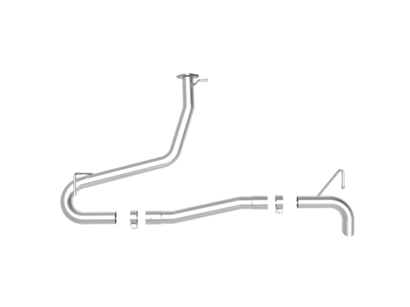 aFe Takeda 2-1/2in 304 SS Axle-Back Exhaust (No Muffler) 18-21 Hyundai Kona L4 1.6L (t) - awdtuningtx