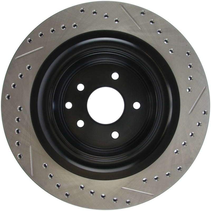 StopTech Infiniti G37 / Nissan 370Z SportStop Slotted & Drilled Rear Right Rotor - awdtuningtx