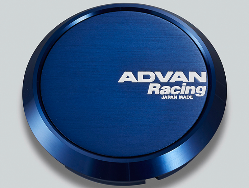 Advan 73mm Flat Centercap - Blue Anodized - awdtuningtx