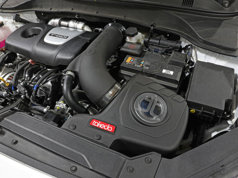 aFe 18-21 Hyundai Kona L4-1.6L (t) Takeda Momentum Cold Air Intake System w/ Pro 5R Media - awdtuningtx