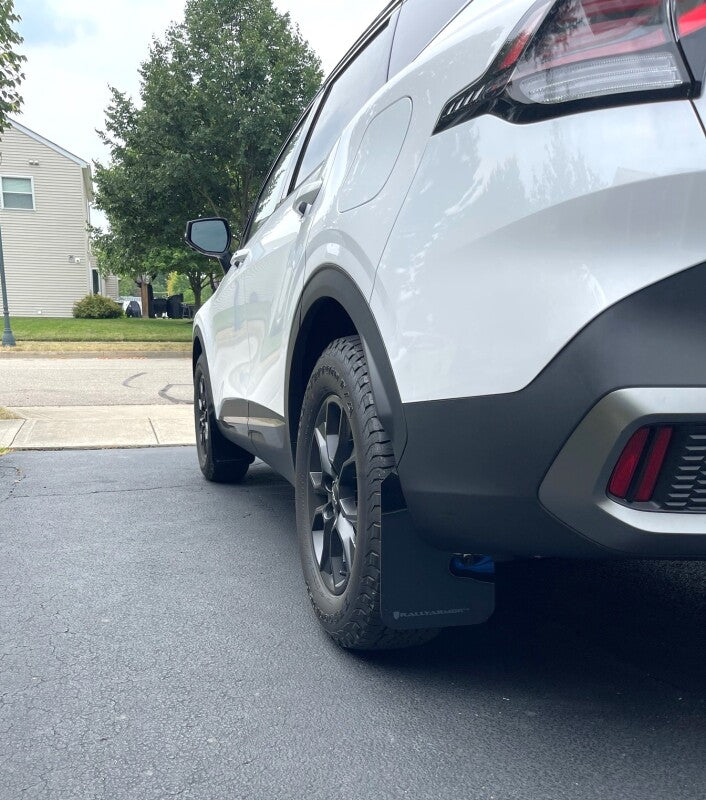 Rally Armor 23-24 Kia Sportage Black UR Mud Flap w/ Red Logo - awdtuningtx