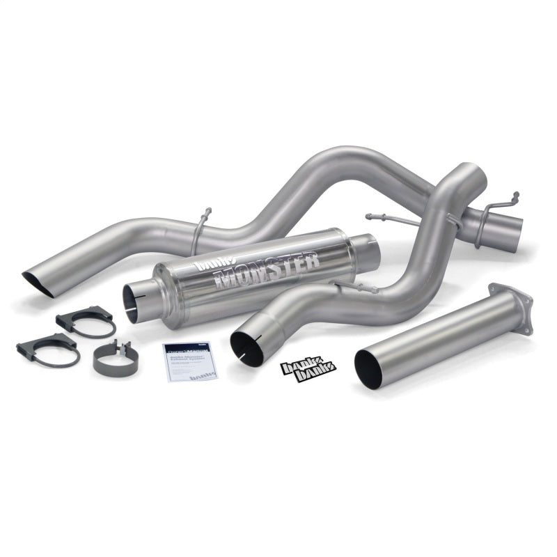Banks Power 01-05 Chev 6.6L Ec/CCSB Monster Sport Exhaust System - awdtuningtx