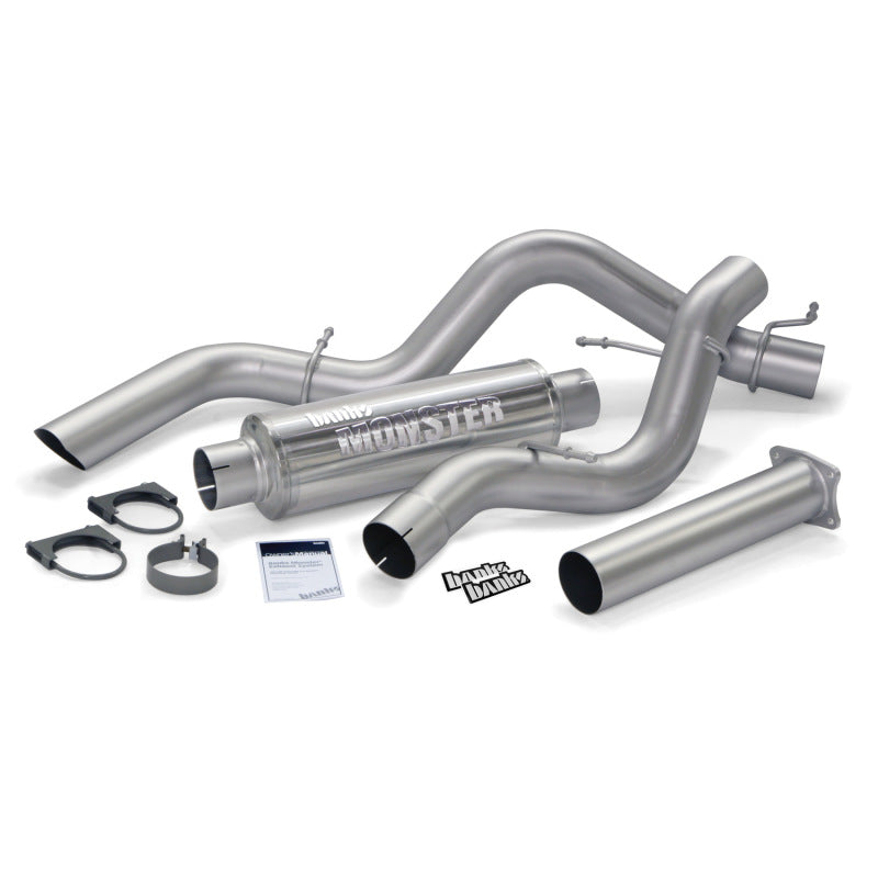 Banks Power 01-05 Chev 6.6L Ec/CCSB Monster Sport Exhaust System - awdtuningtx