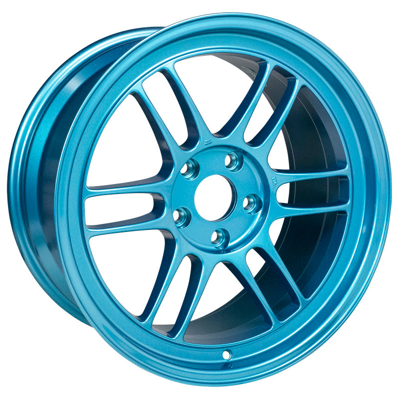 Enkei RPF1 18x9.5 5x114.3 38mm Offset 73mm Bore Emerald Blue Wheel (MOQ 40) - awdtuningtx