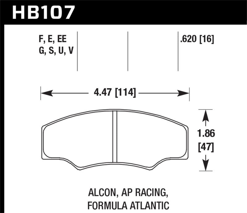 Hawk CP2361/CP3228/CP5104/CP5144 AP Racing DTC-70 Brake Pads - awdtuningtx