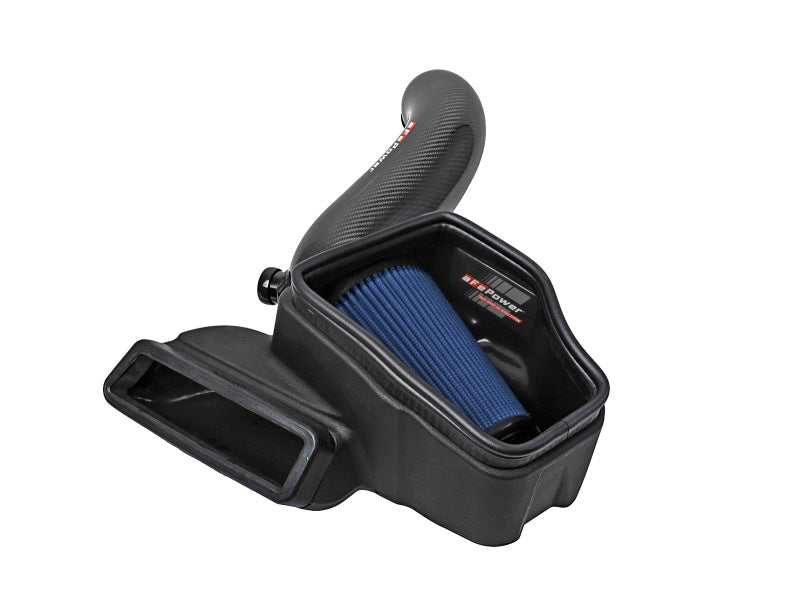 aFe 15-19 VW Golf R (MKVII) L4-2.0L (t) Track Series Carbon Fiber Intake System w/ Pro 5R Filter - awdtuningtx