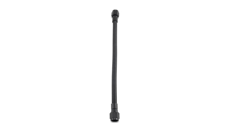 Vibrant PTFE Flex Hose Assembly -8AN 12in Length Hose End Style Straight/Straight - awdtuningtx