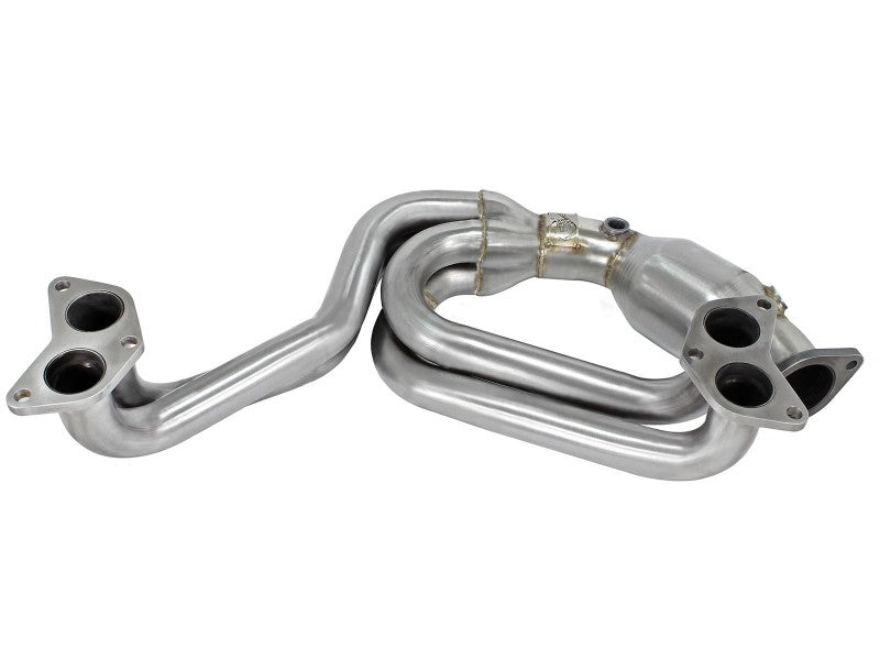 aFe 12-17 Toyota 86 / FRS / BRZ Twisted Steel 304 Stainless Steel Long Tube Header w/ Cat - awdtuningtx