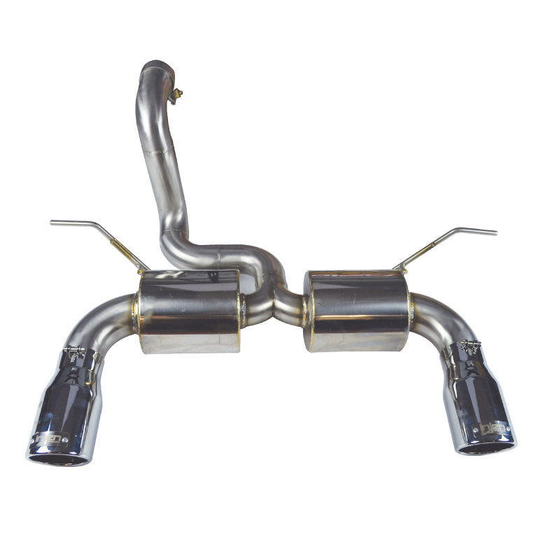 Injen 18-20 Jeep Wrangler JL L4-2.0L Turbo / V6-3.6L SS Axle-back Exhaust - Polished - awdtuningtx