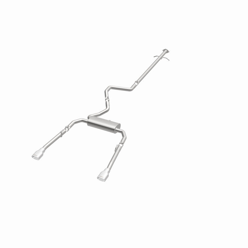MagnaFlow 13 Dodge Dart L4 1.4L T/C Dual Split Rear Exit Stainless Cat Back Perf Exhaust - awdtuningtx