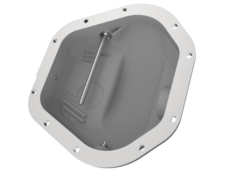 aFe Pro Series Front Diff Cover Black w/ Machined Fins 17-21 Ford Trucks (Dana 60) w/ Gear Oil - awdtuningtx