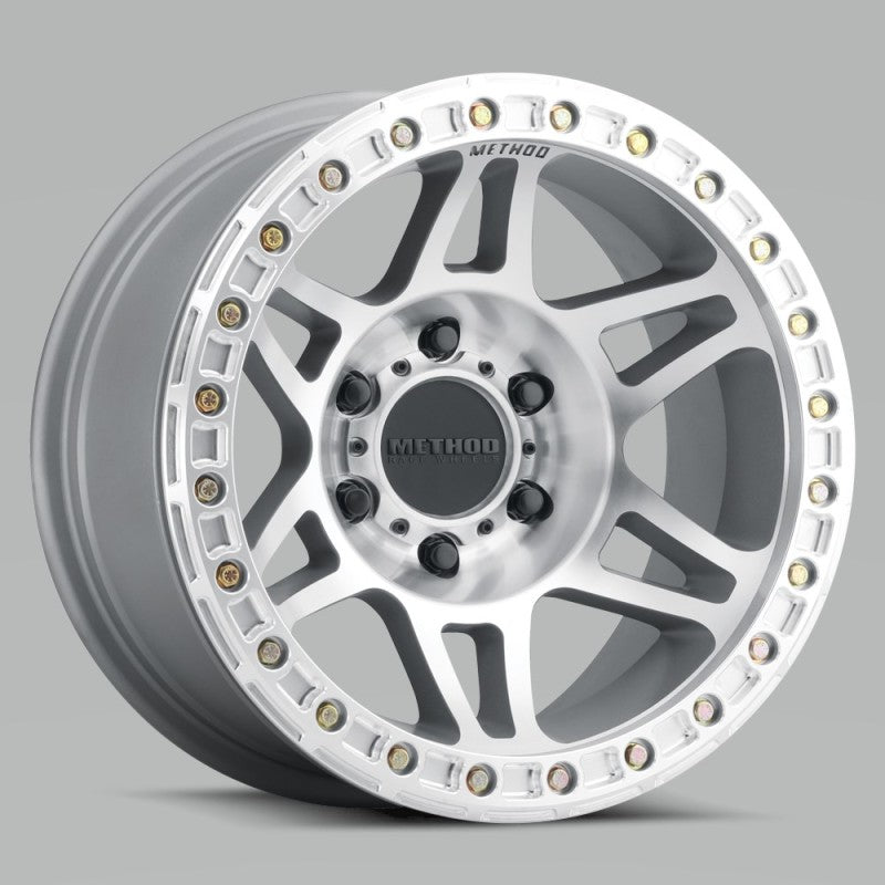 Method MR106 Beadlock 17x9 -44mm Offset 5x5 71.5mm CB Machined/Clear Coat w/BH-H24125 Wheel - awdtuningtx
