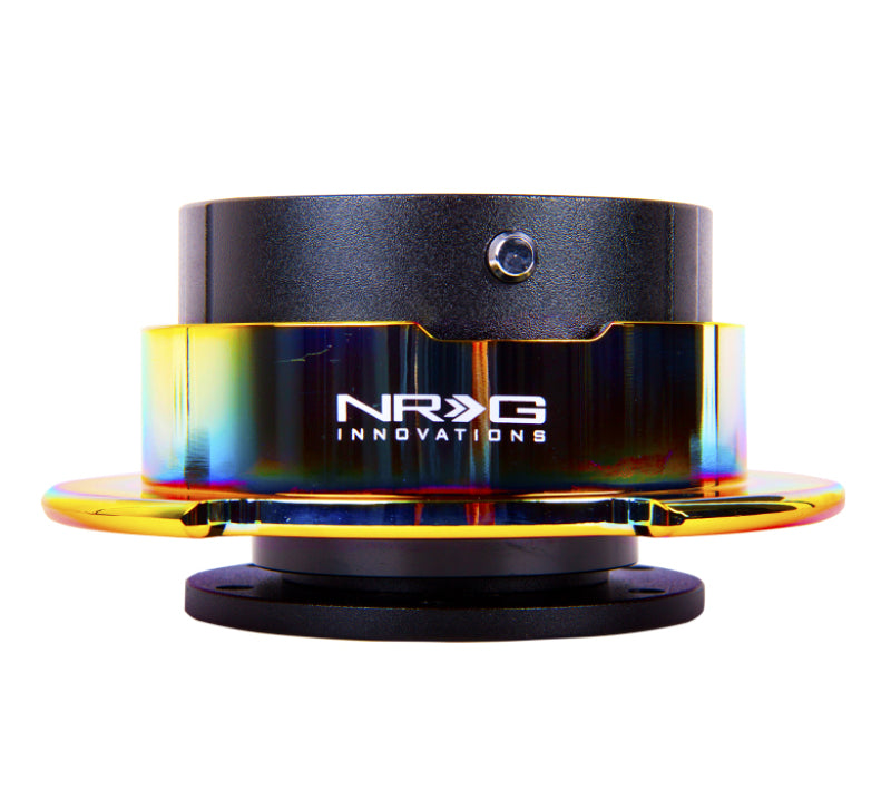 NRG Quick Release Gen 2.5 - Black Body / Neochrome Ring - awdtuningtx