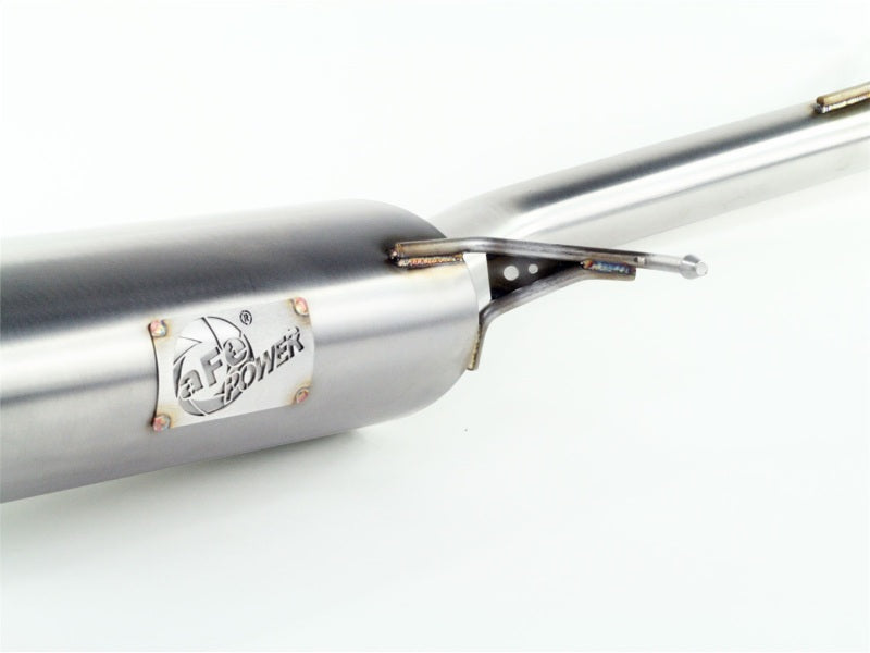 aFe MACHForce XP Exhausts Down-Pipe Back SS-304 EXH DP-B BMW 535i (F10) 11-12 L6-3.0L (t) SS-304 - awdtuningtx
