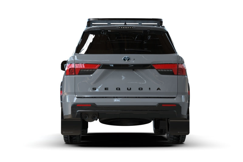 Rally Armor 23-24 Toyota Sequoia Black UR Mud Flap w/ Metallic Black Logo - awdtuningtx