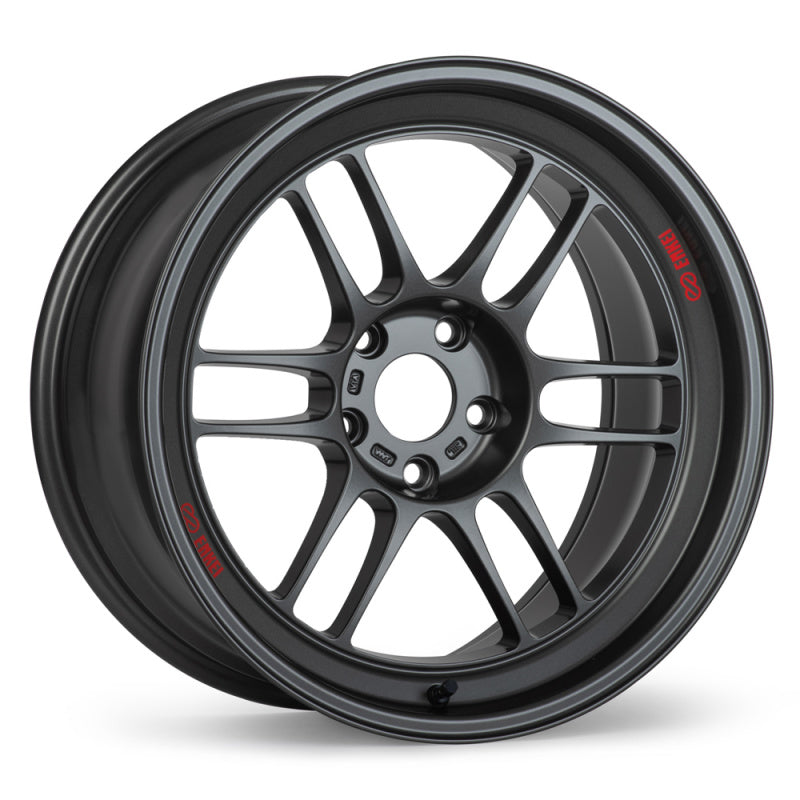 Enkei RPF1RS 18x10 5x114.3 6mm Offset 75mm Bore Matte Gunmetal Wheel - awdtuningtx