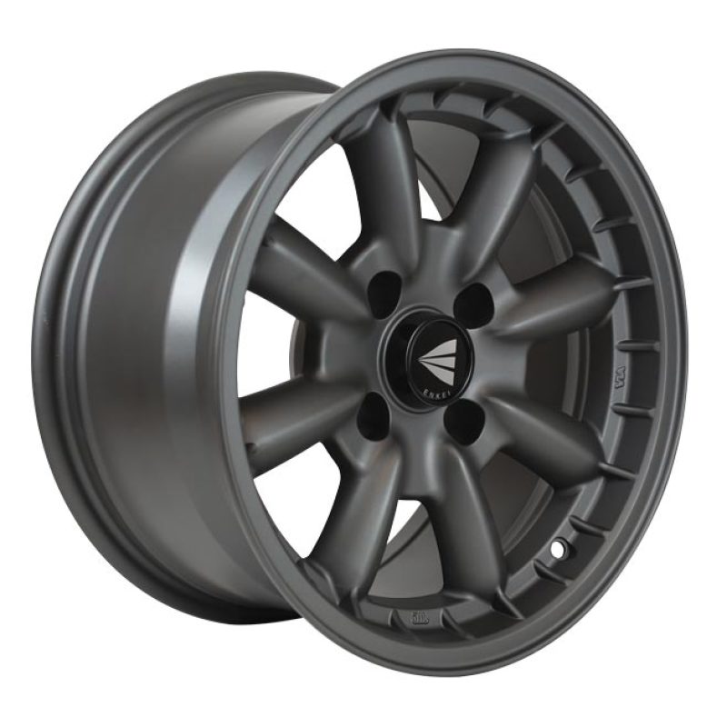 Enkei Compe 16x8 0mm Offset 4x114.3 Bolt Pattern 72.6mm Bore Dia Matte Gunmetal Wheel - awdtuningtx