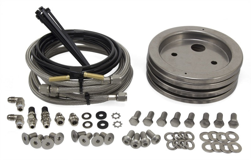 Air Lift Loadlifter 5000 Ultimate Plus Complete Stainless Steel Air Lines Upgrade Kit (Inc 4 Plates) - awdtuningtx