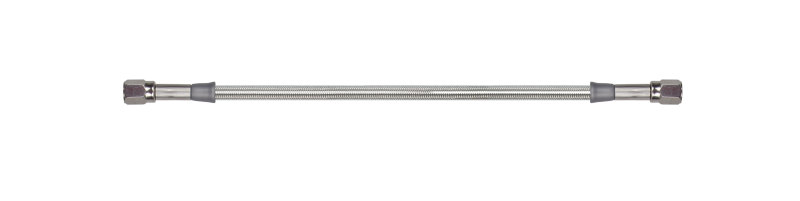 Goodridge 18in Universal Brake Line Assembly w/SS Fittings & Clear Hose - awdtuningtx