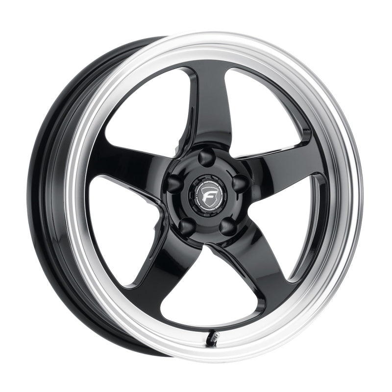 Forgestar D5 Drag 18x5.0 / 5x114.3 BP / ET-23 / 2.125in BS Gloss Black Wheel - awdtuningtx
