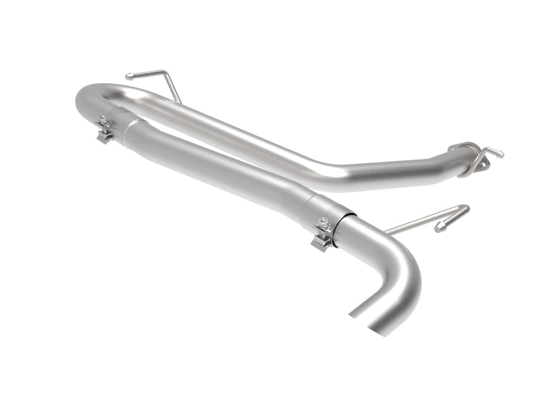 aFe Takeda 2-1/2in 304 SS Axle-Back Exhaust (No Muffler) 18-21 Hyundai Kona L4 1.6L (t) - awdtuningtx