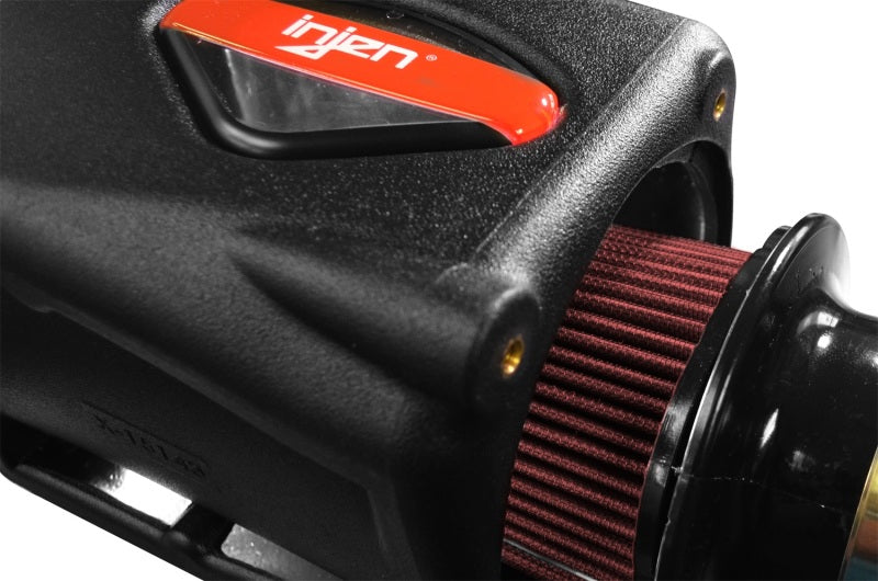 Injen 2018+ Jeep Wrangler JL V6-3.6L Wrinkle Black Oiled Power-Flow Air Intake System - awdtuningtx