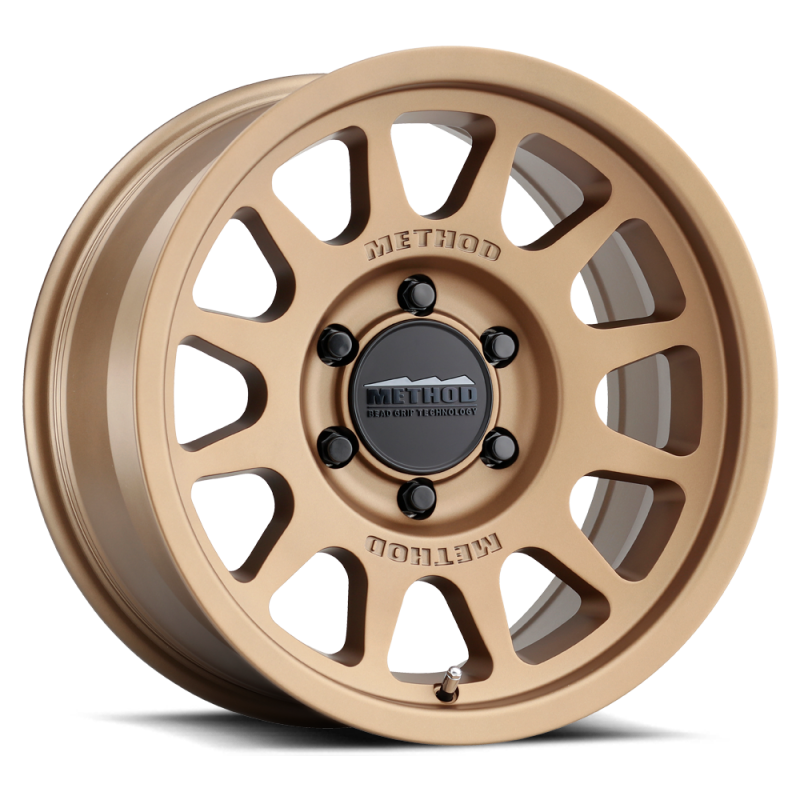 Method MR703 17x8.5 +35mm Offset 6x5.5 106.25mm CB Method Bronze Wheel - awdtuningtx