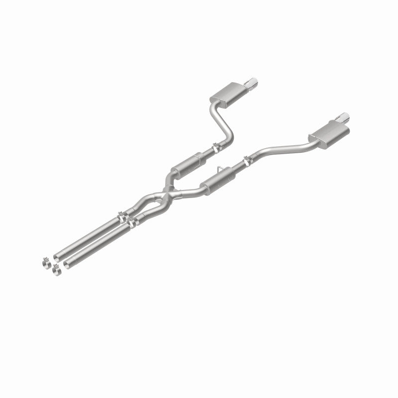 MagnaFlow 11-12 Dodge Charger SRT-8 Hemi Dual Split Rear Exit Stainless Cat-Back Performance Exhaust - awdtuningtx