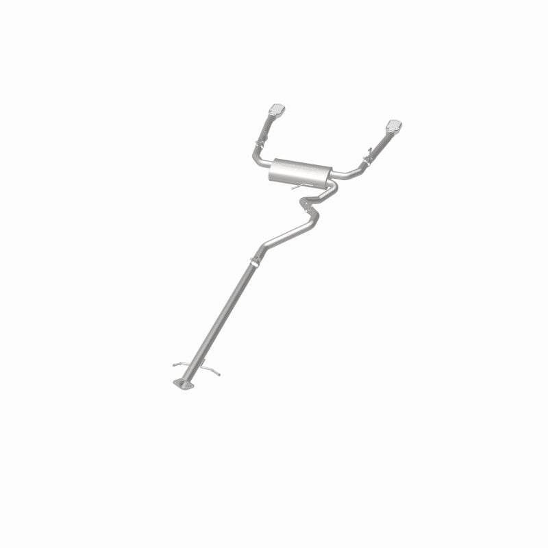 MagnaFlow 13 Dodge Dart L4 1.4L T/C Dual Split Rear Exit Stainless Cat Back Perf Exhaust - awdtuningtx